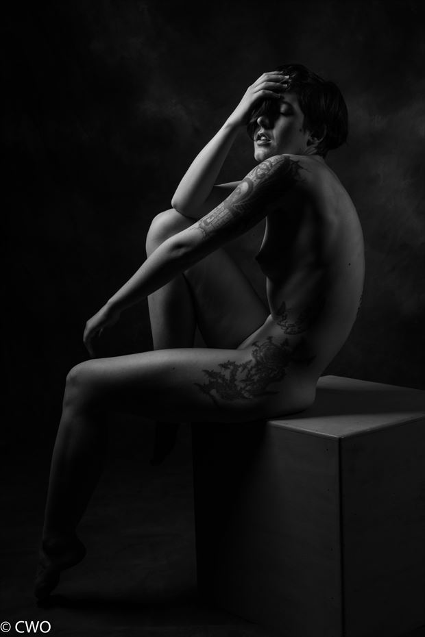 mel emoting artistic nude photo by photographer charterso