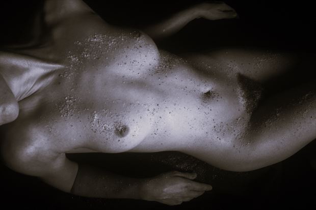 melancholic with multi grain artistic nude photo by photographer kayakdude