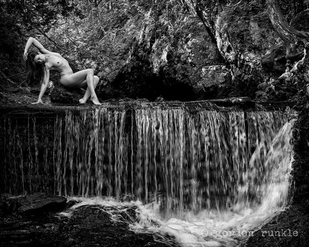 melissa by a dam stretch artistic nude photo by photographer gordon runkle