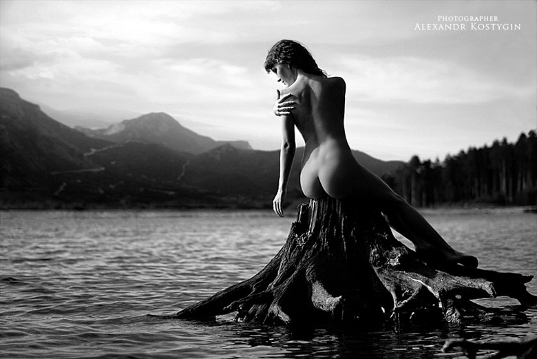 mermaid Artistic Nude Artwork by Photographer Alexandr  Kostygin