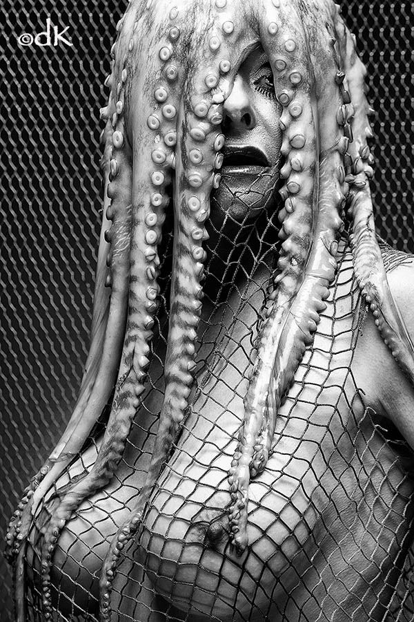 mermaid artistic nude photo by photographer dennis keim