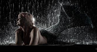 mermaid in the rain fantasy photo by photographer argun tekant