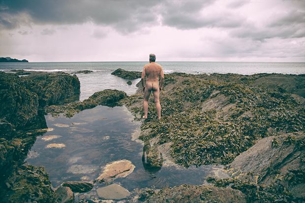 merman artistic nude photo by model troubadour