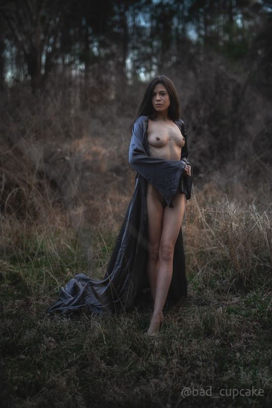 mika in the meadow artistic nude photo by photographer bad_cupcake