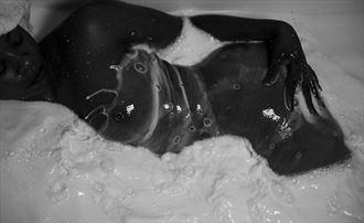 milk bath artistic nude artwork by model figure_model_