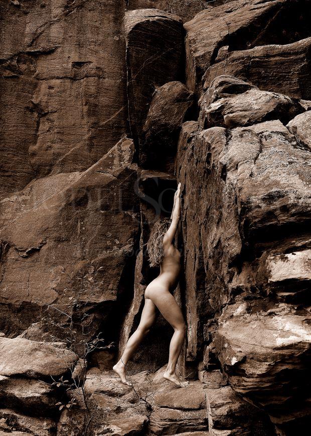 mill bluff state park wi artistic nude photo by photographer ray valentine