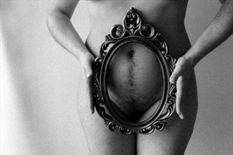 mirror mirror artistic nude artwork by artist raquel pereira