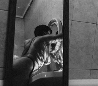 mirror mirror artistic nude photo by artist raquel pereira