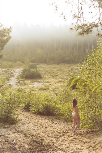 misty morning artistic nude photo by photographer erik van rosmalen