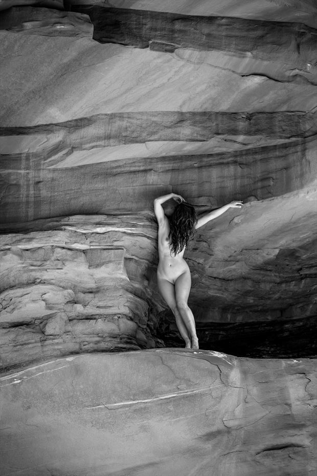 moab adventure artistic nude photo by artist april alston mckay