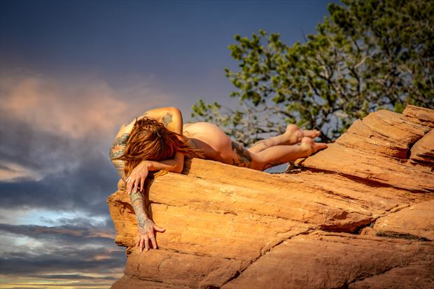 moab artistic nude photo by model therealslimcadi