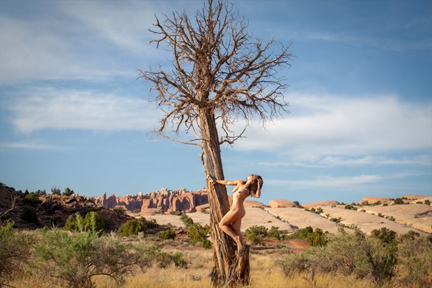 moab ut artistic nude photo by model april a mckay