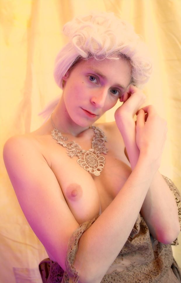 model roxane perez artistic nude photo by artist lionel baillemont