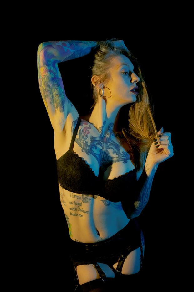 molly blue and gold tattoos photo by photographer amerotica