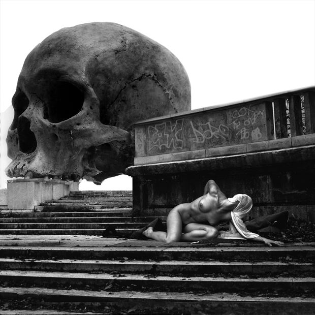 monument to grief fantasy photo by artist jean jacques andre