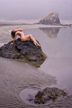 morning calm artistic nude photo by photographer philip turner