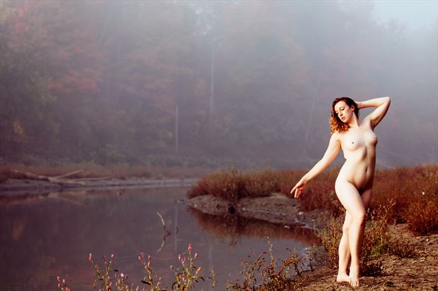 morning mist artistic nude photo by model carly lundy