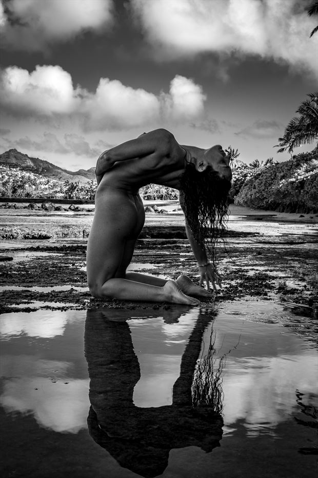 morning yoga 7 artistic nude photo by photographer bad buddha