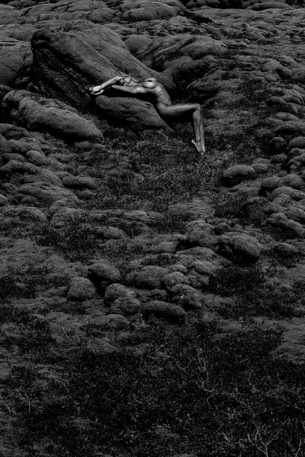 moss and moonlight artistic nude artwork by photographer soulcraft