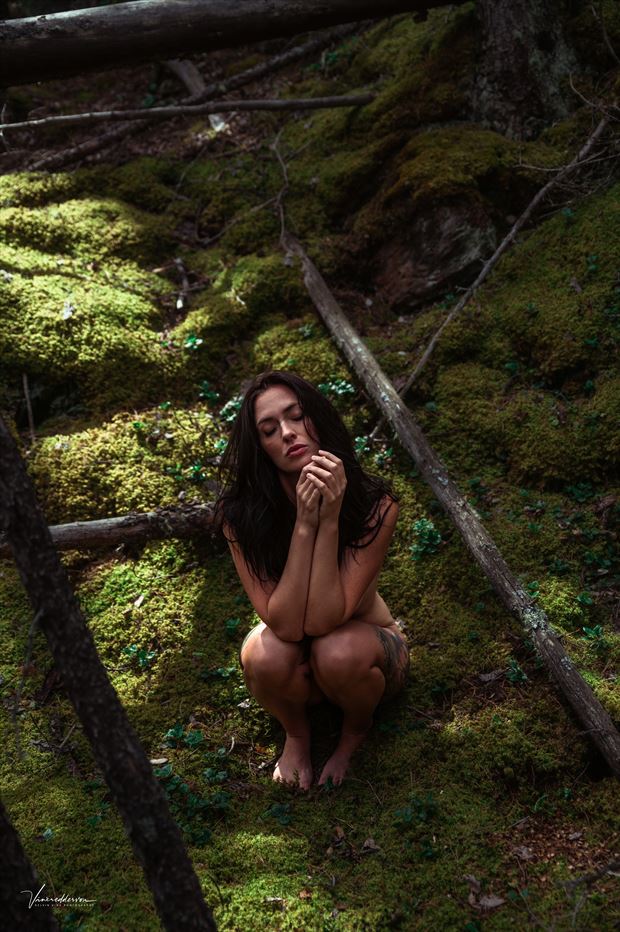 moss nature photo by model kait byce