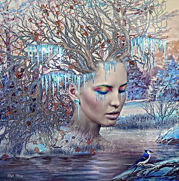 mother nature s chill 009 fantasy artwork by photographer gayle berry