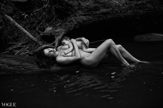 mother s milk by the river artistic nude photo by model reece de la tierra