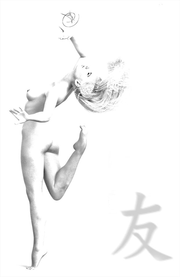motion artistic nude artwork by artist derbuettner