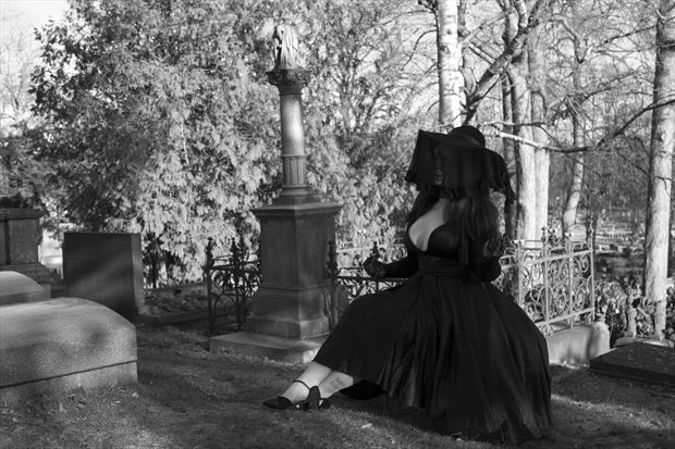 mourning ii glamour artwork by photographer patrik lee andersson