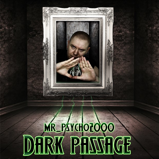 mr_psycho2000   dark passage front cover Surreal Artwork by Artist paul bellaby