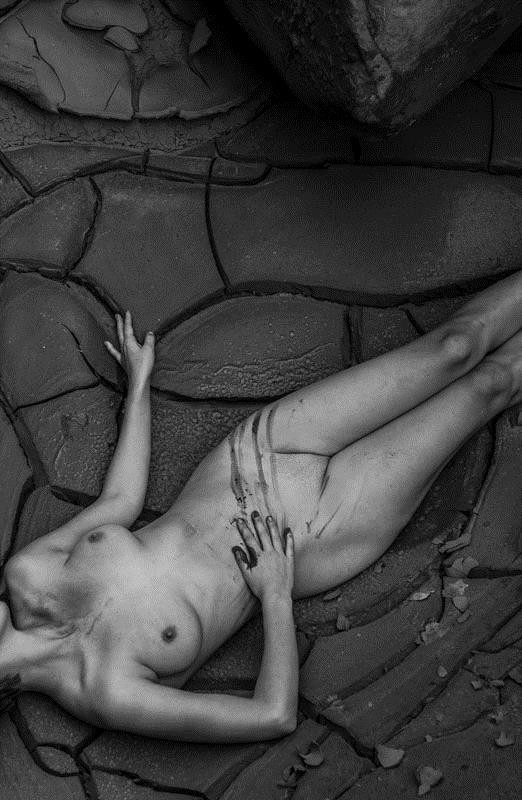 mud series I Artistic Nude Photo by Model Nymph