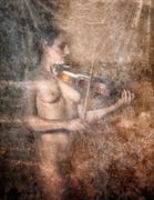 music and light artistic nude photo by photographer colin dixon