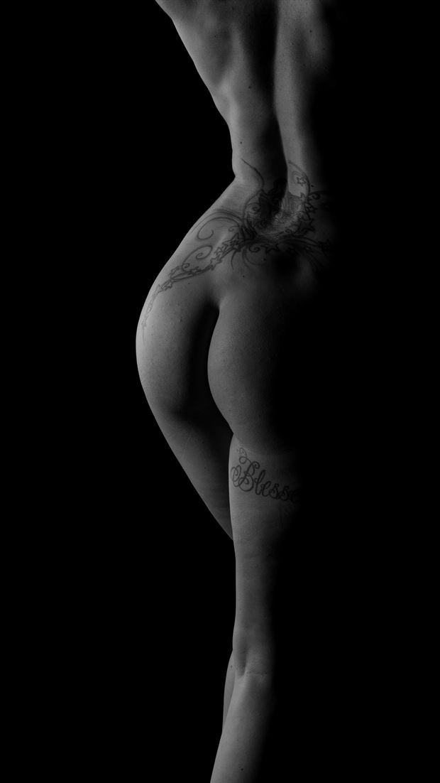 my curves in darkness artistic nude photo by photographer arcis