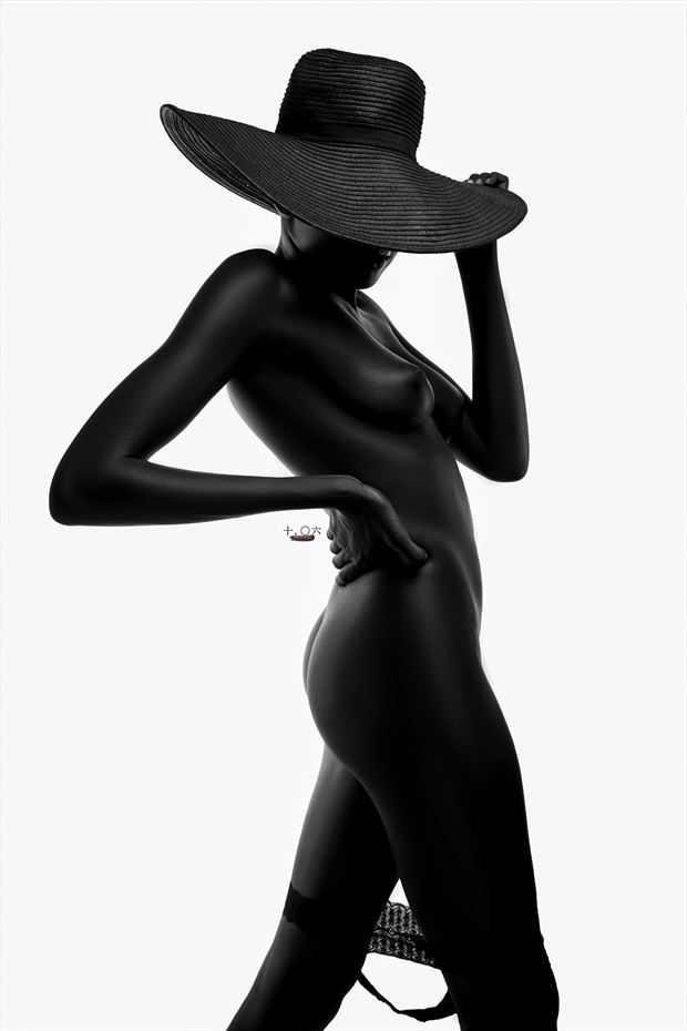 my hat1 artistic nude artwork by photographer orville spence