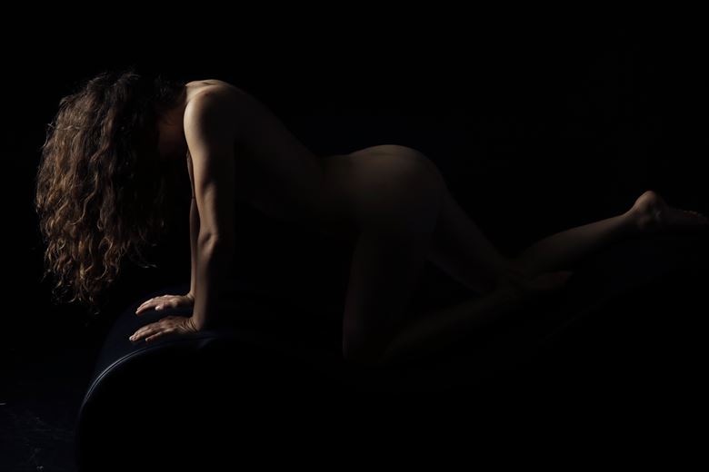mysterious shapes and shadows artistic nude photo by model jessa ray muse