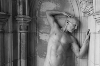 mystical regard artistic nude photo by model avid light