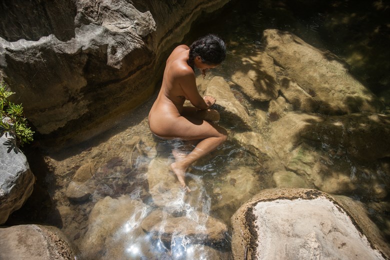 naiad Artistic Nude Photo by Photographer Garden of the Muses