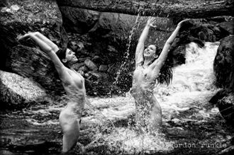 naiads at play artistic nude photo by photographer gordon runkle