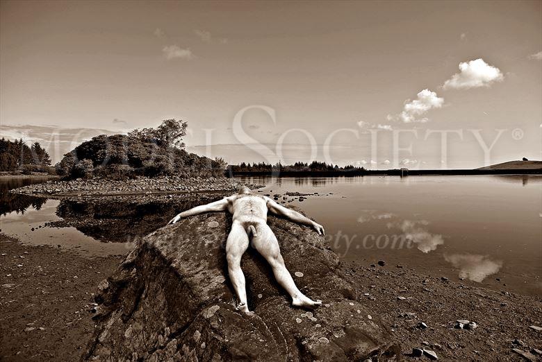 naked sacrifice artistic nude photo by model davidjames64