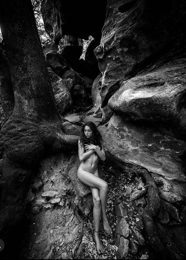 nature implied nude photo by model natale rossi