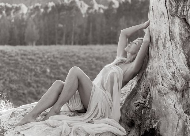 nature implied nude photo by model sandra todd