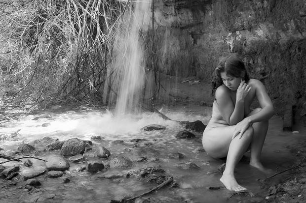 nature s shower artistic nude photo by photographer opp_photog