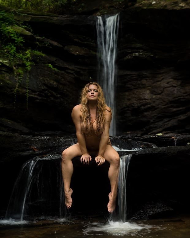 nature sensual photo by model angela mathis