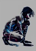 neon senegal body painting photo by photographer studio phap