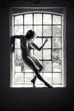 nicole silhouetted artistic nude photo by photographer neilh