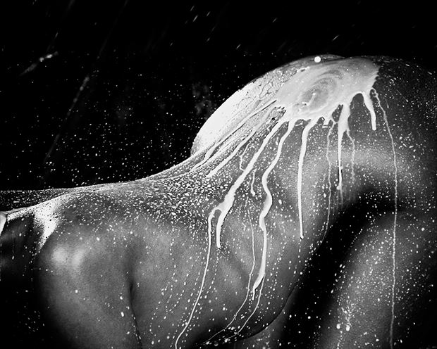nikki vegan milk project artistic nude photo by photographer david zane