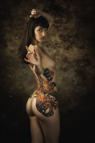 ninette artistic nude photo by photographer luis aracil