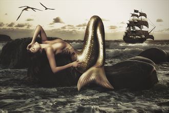 ninette sirena artistic nude artwork by photographer luis aracil