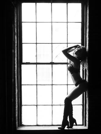 nothing like a big beautiful window lingerie photo by photographer atthecrux photography