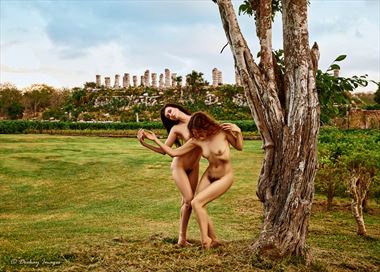 now and then artistic nude photo by photographer deekay images
