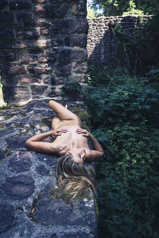 nude at the castle erotic photo by photographer sk photo